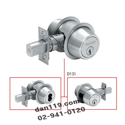 D Series Grade 1 Double Cylinder Deadbolt