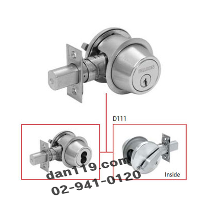 D Series Grade 1 Classroom Deadbolt