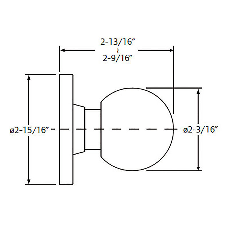 W Series Hana Knob