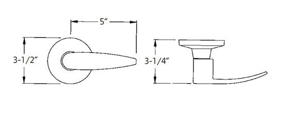 T Series Avalon Lever